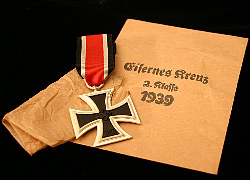 WW1 German Iron Cross 2nd Class Document