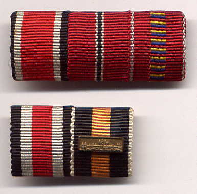 ribbon bar's ribbon 1939 WWII German Warfare Medal 